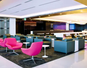 AirNZ Auckland international lounge