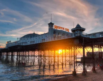 Angleterre-Ville de Brighton Ville de Brighton Angleterre Sud
