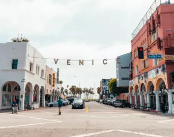 Los Angeles Venice Ville Route Building